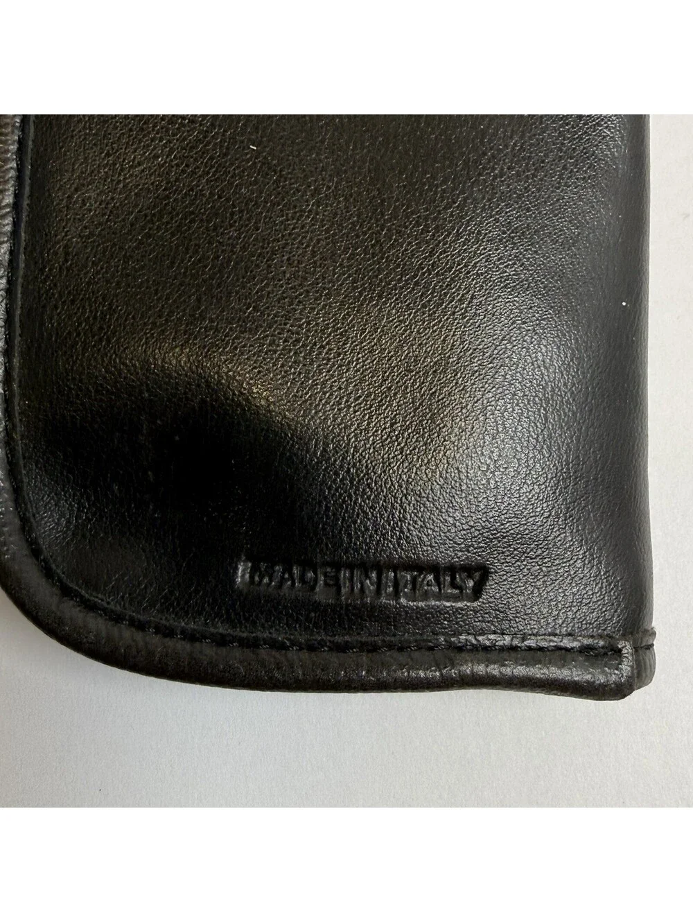 Leather Embossed Medusa Eyeglass Case Only Vintage Versace Rare Made in italy